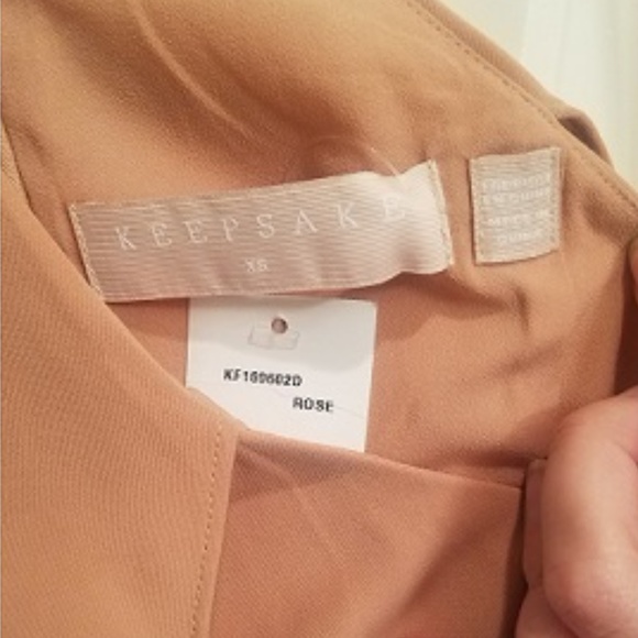 Keepsake the Label Blush Overlay Dress - Picture 6 of 7